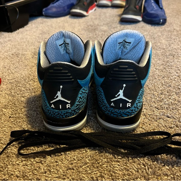 Jordan 3 powder blue - Picture 5 of 12